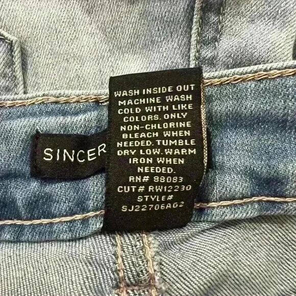 Sincerely Jules High-Rise Wide-Leg Jeans – Size 9 - Picture 5 of 7